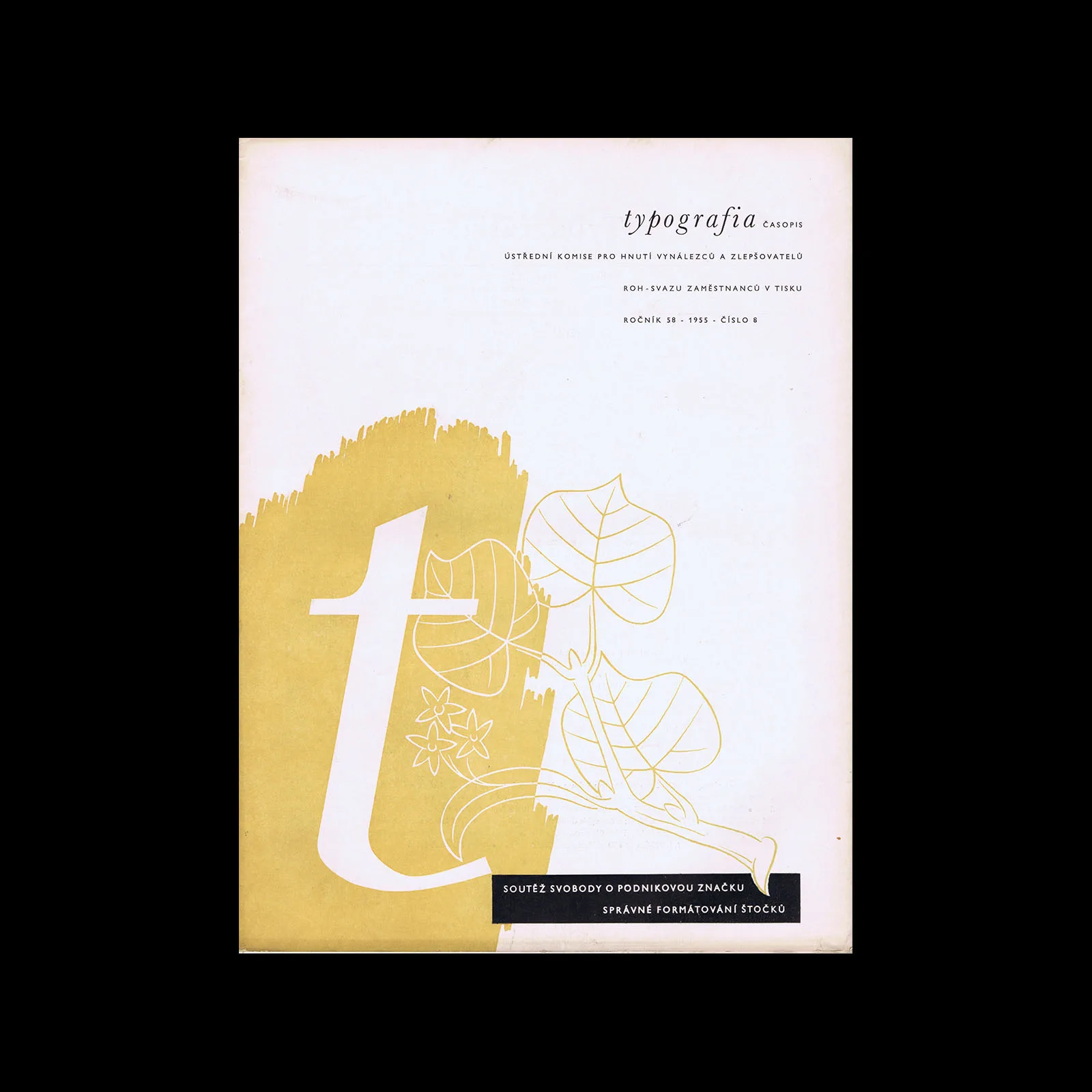 Typografia, ročník 58, 08, 1955