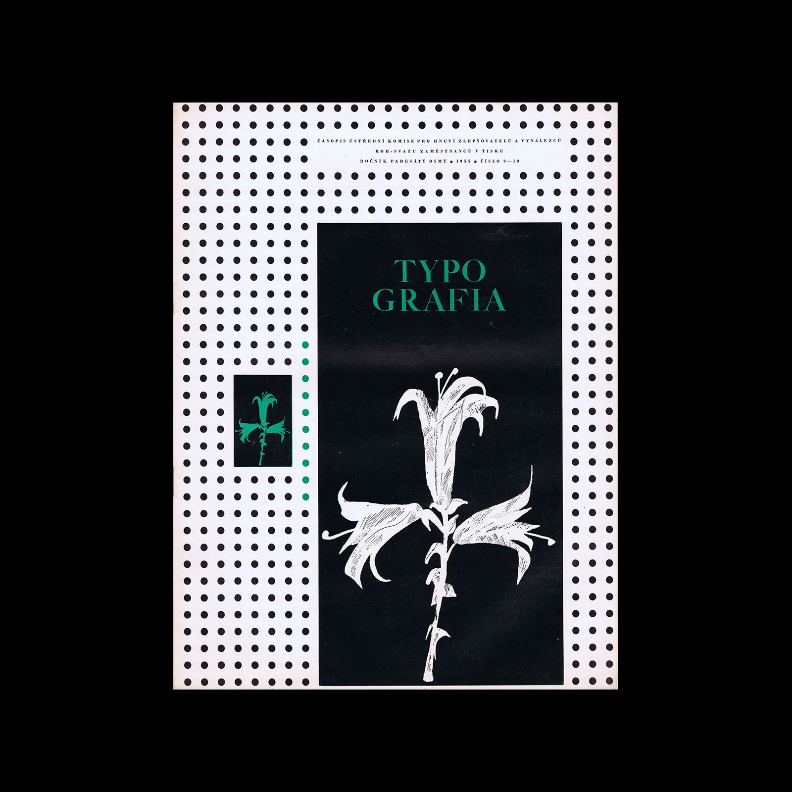 Typografia, ročník 58, 09-10, 1955