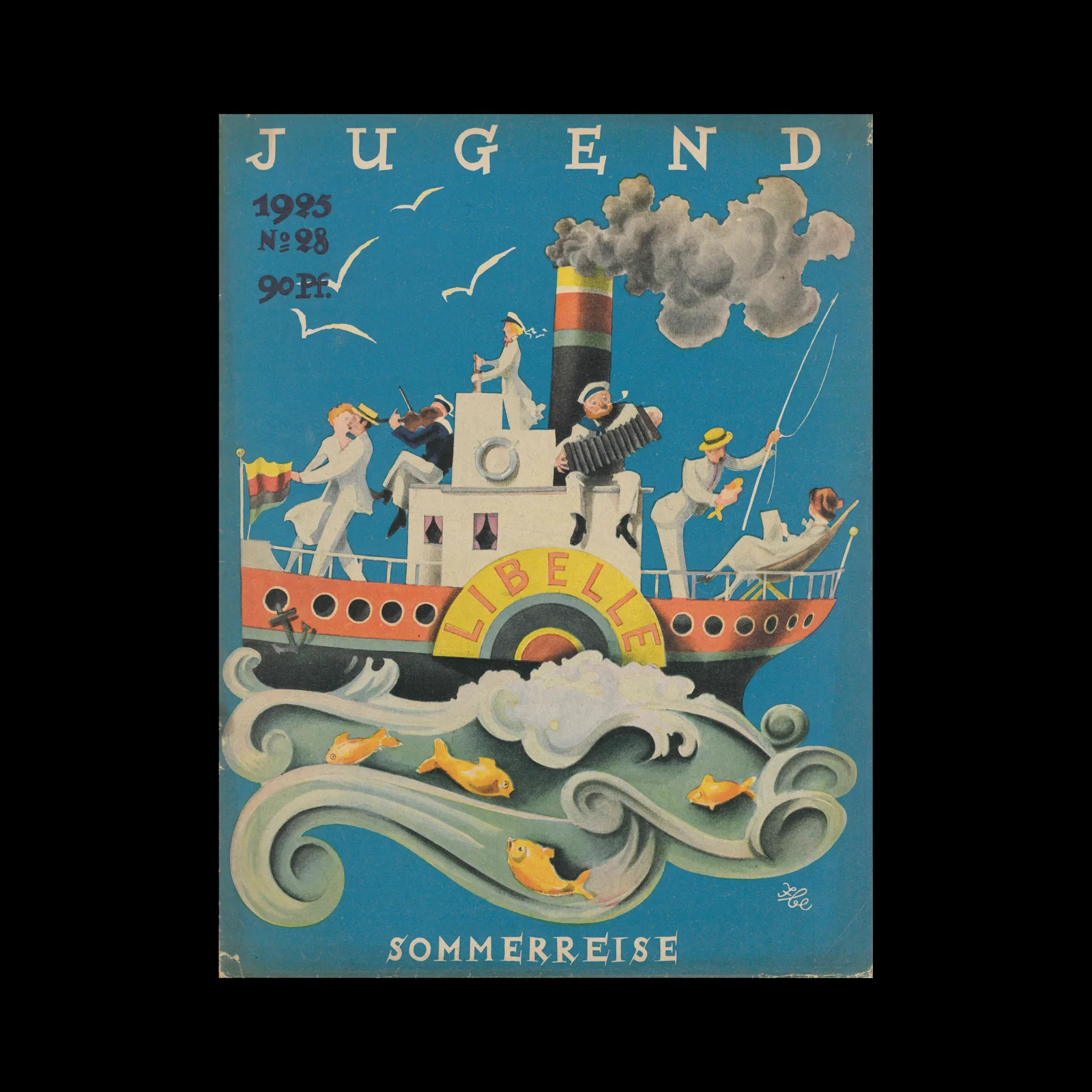 Jugend Magazine, Vol 30, No. 28, 1925