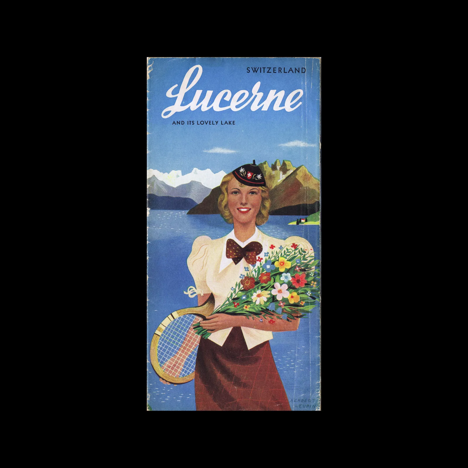 Lucerne, Switzerland and its Lovely Lake, Lucerne tourist office, c. 1930s/40s