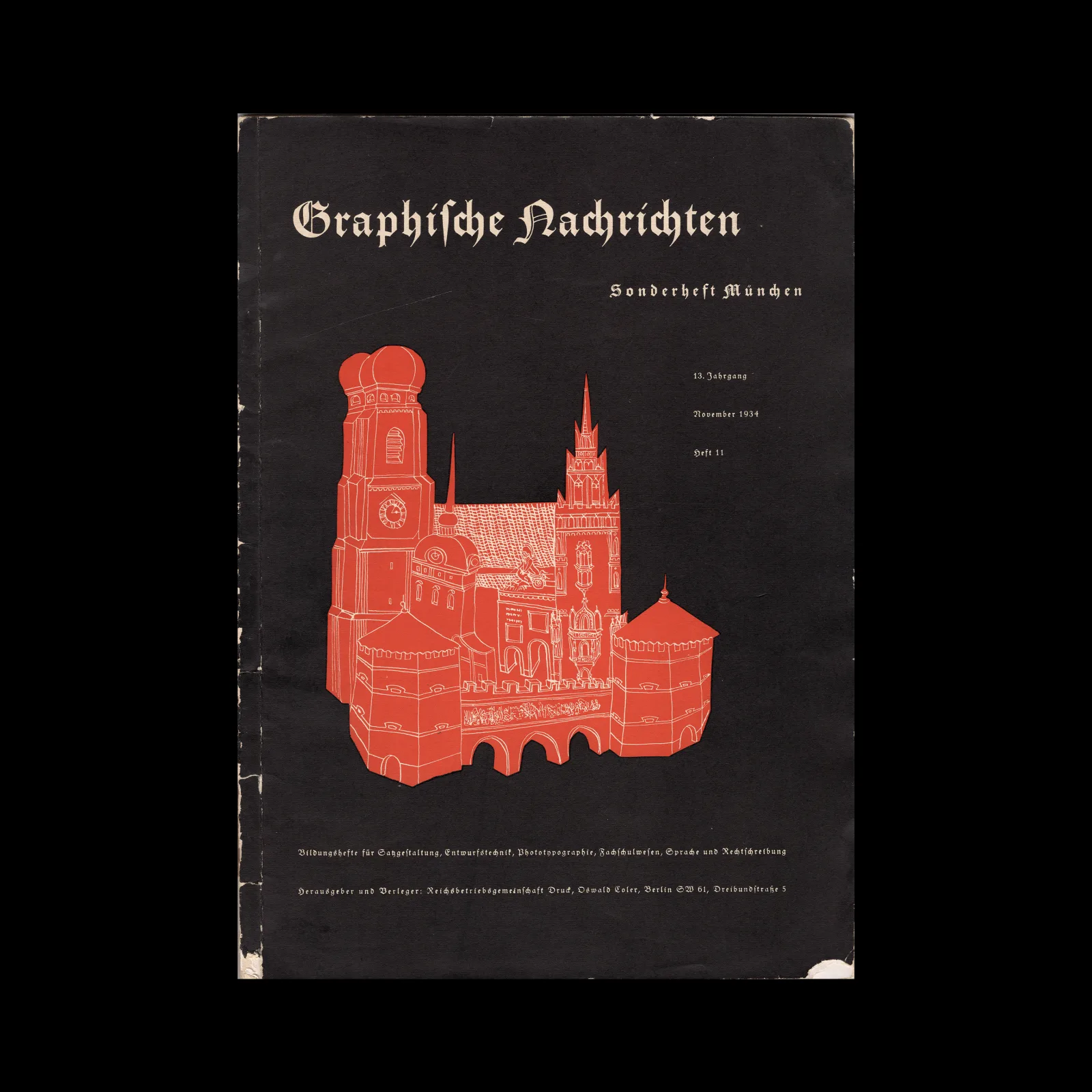 Graphische Nachrichten, Vol 13, 11, November 1934