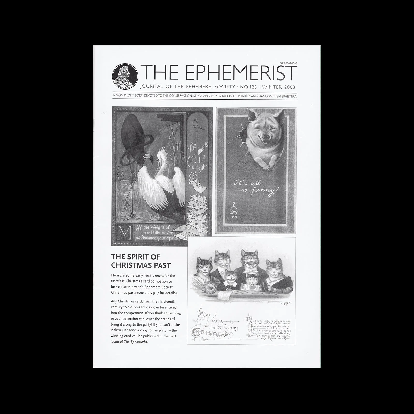 The Ephemerist, No 123, Winter 2003