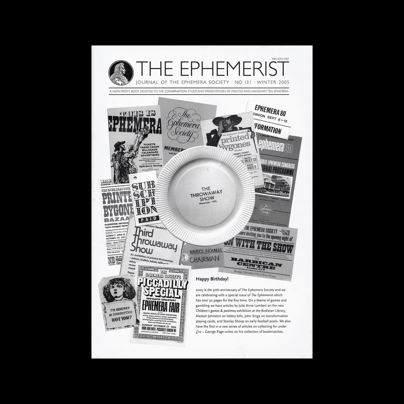 The Ephemerist, No 131, Winter 2005