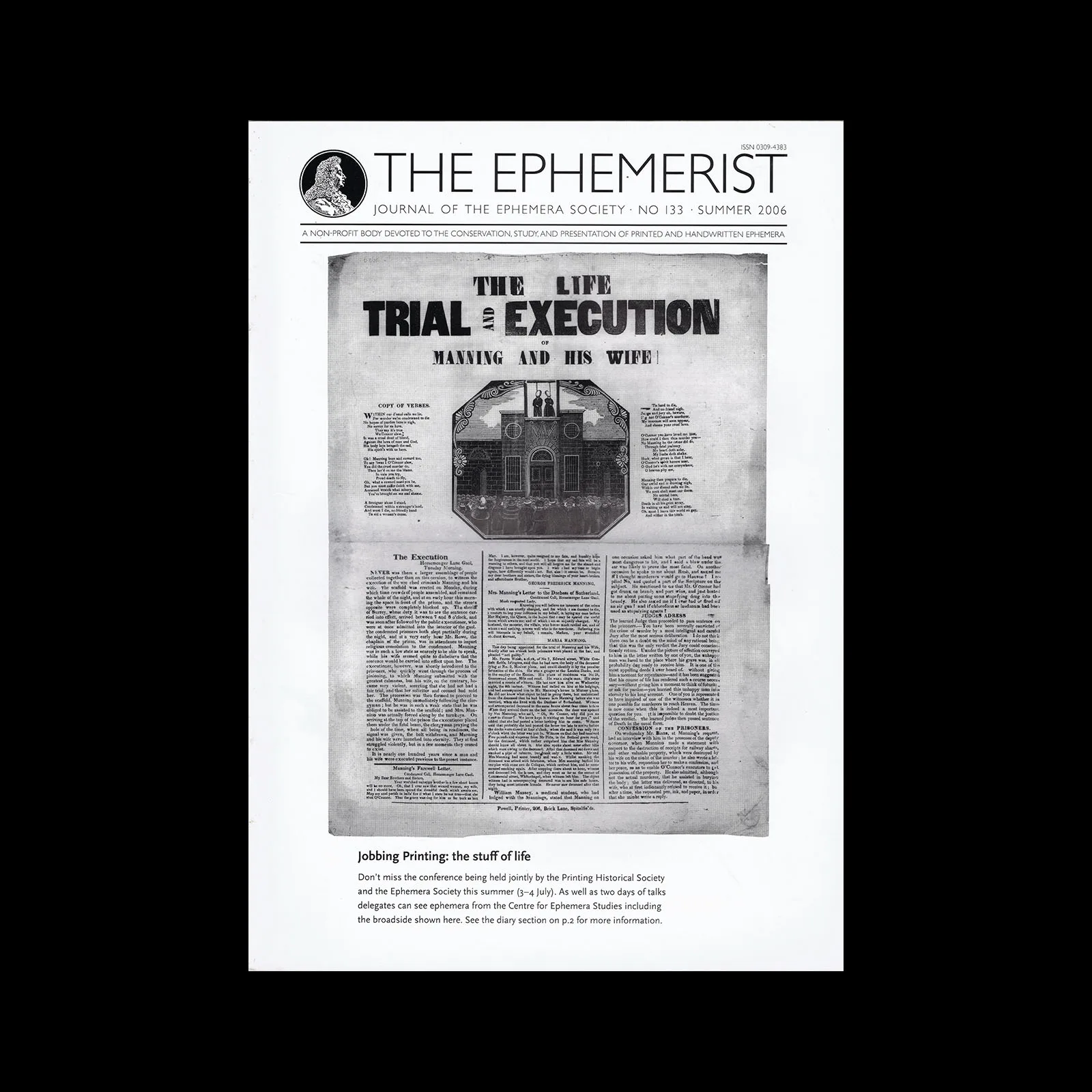 The Ephemerist, No 133, Summer 2006