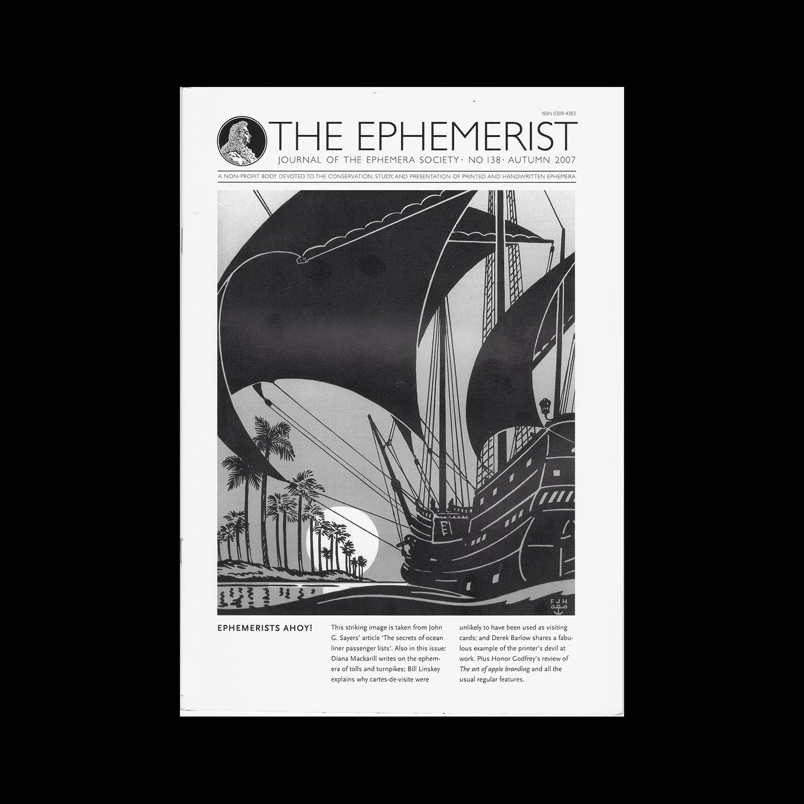 The Ephemerist, No 138, Autumn 2007