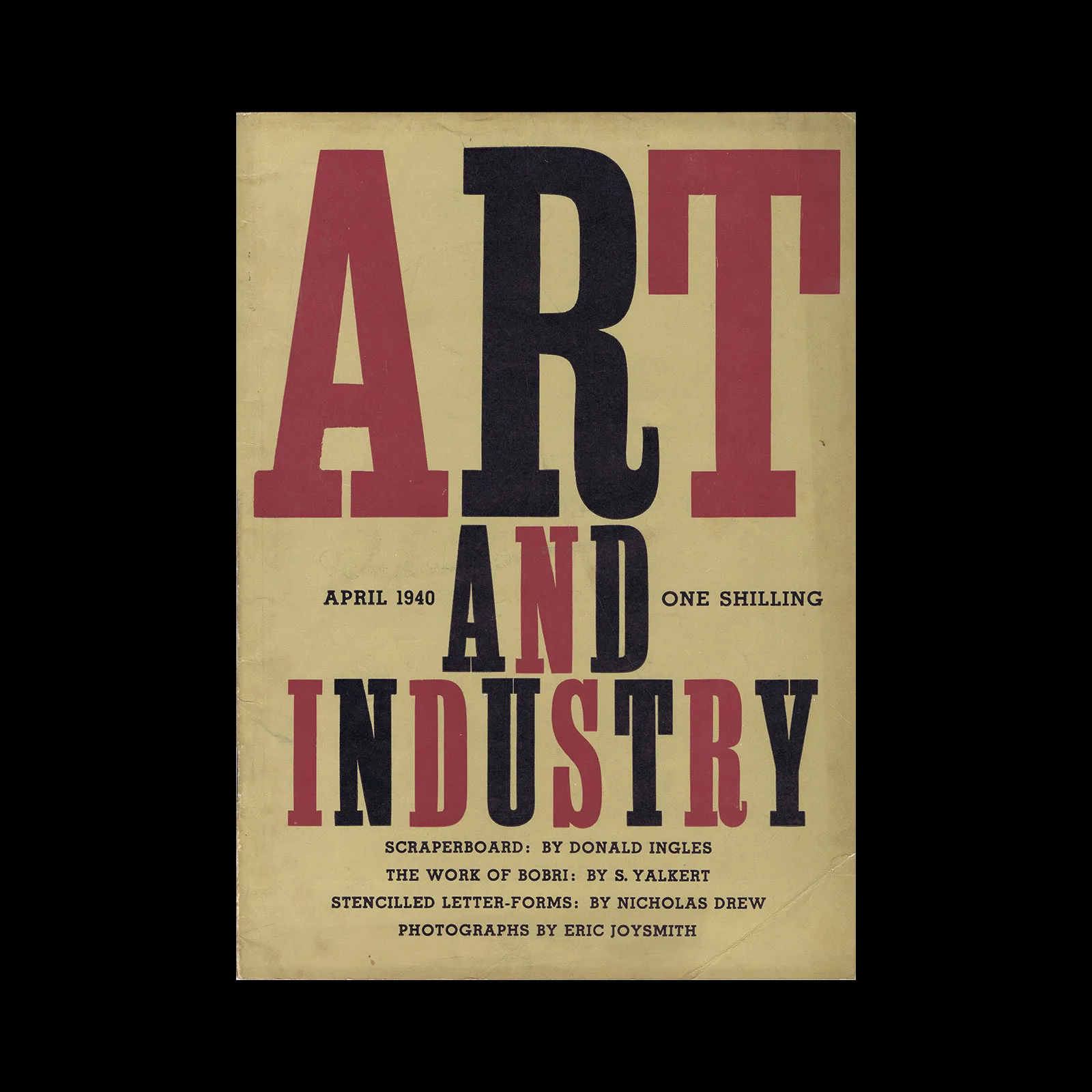 Art and Industry 166, April 1940