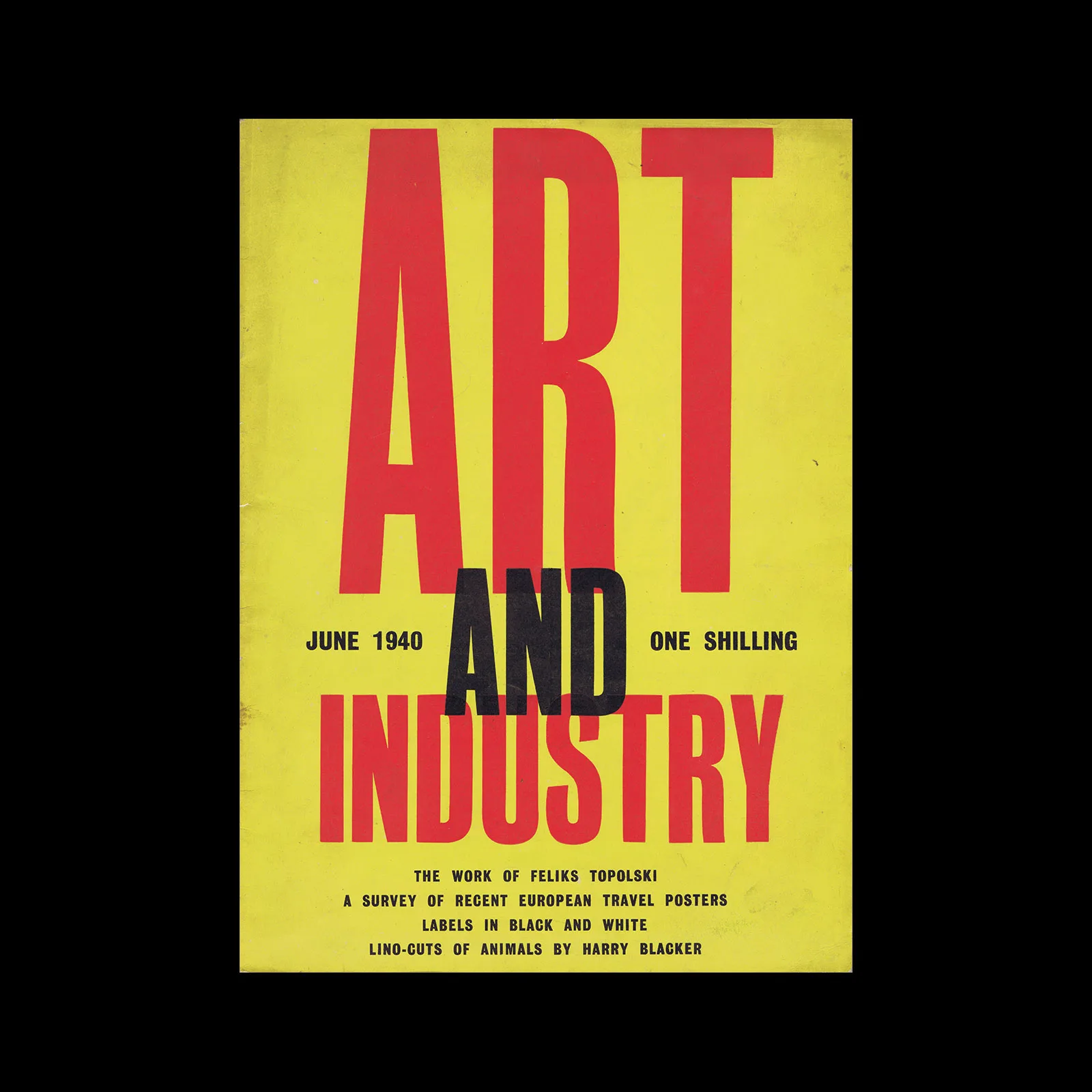 Art and Industry 168, June 1940