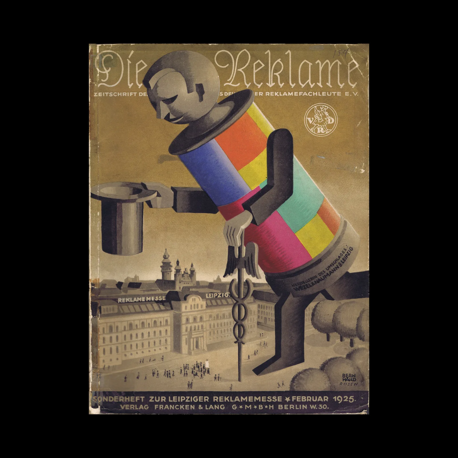 Die Reklame, Leipzig Advertising Fair Special Issue, February 1925