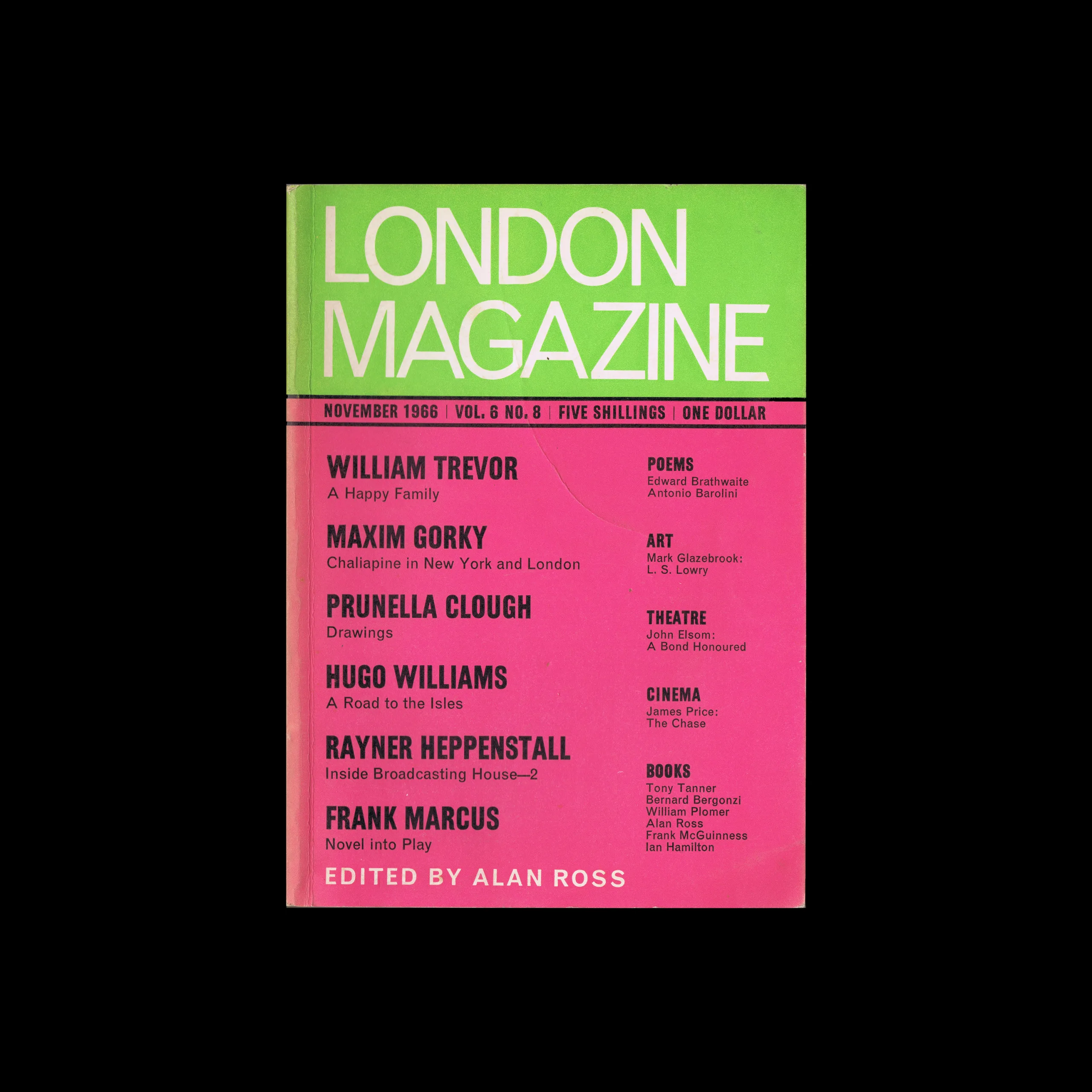 London Magazine, Vol 6, No. 8, November 1966