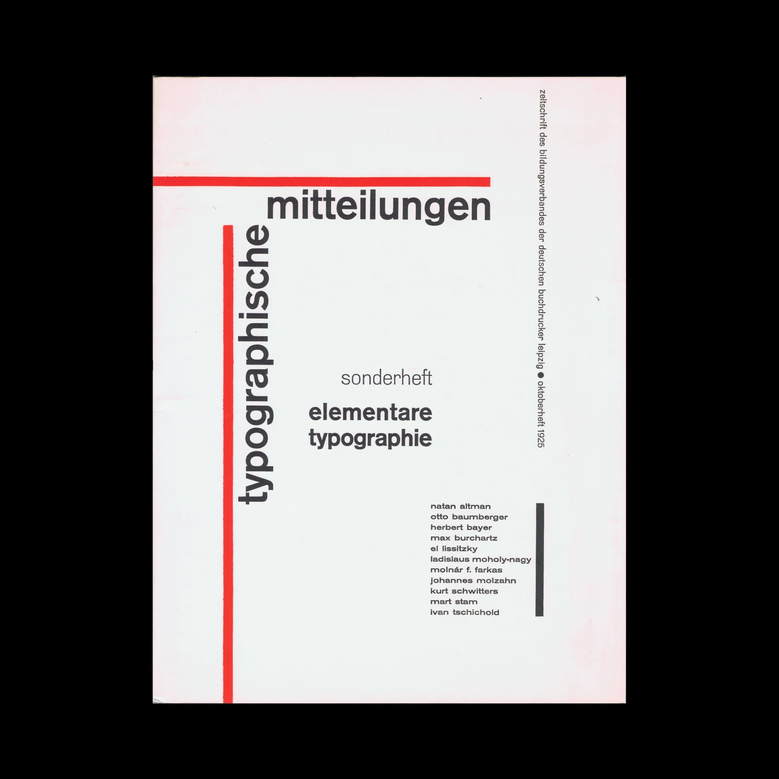 Asymmetric Typography (Jan Tschichold), Reinhold Publishing, 1967