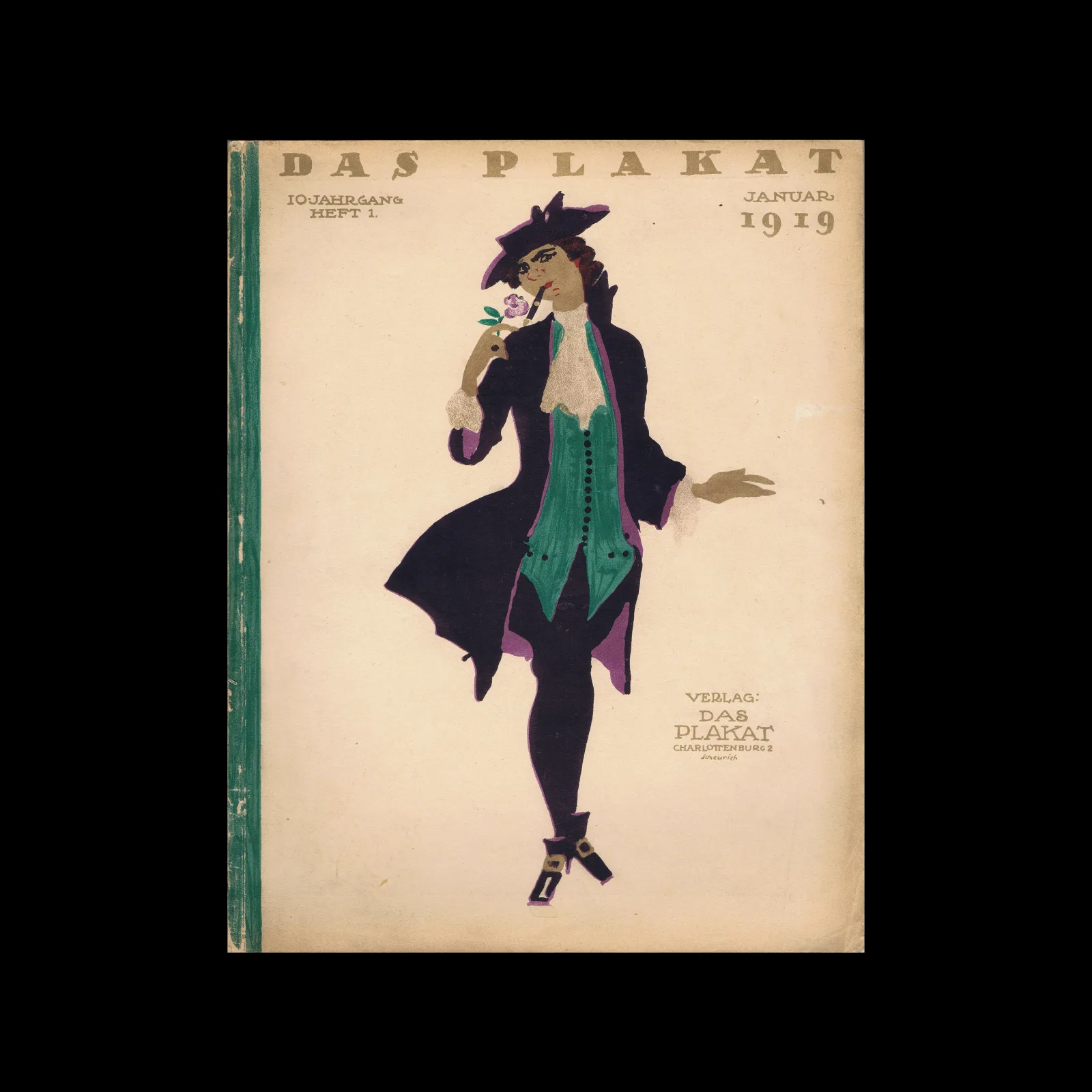 Das Plakat, Vol 10, No. 01, 1919