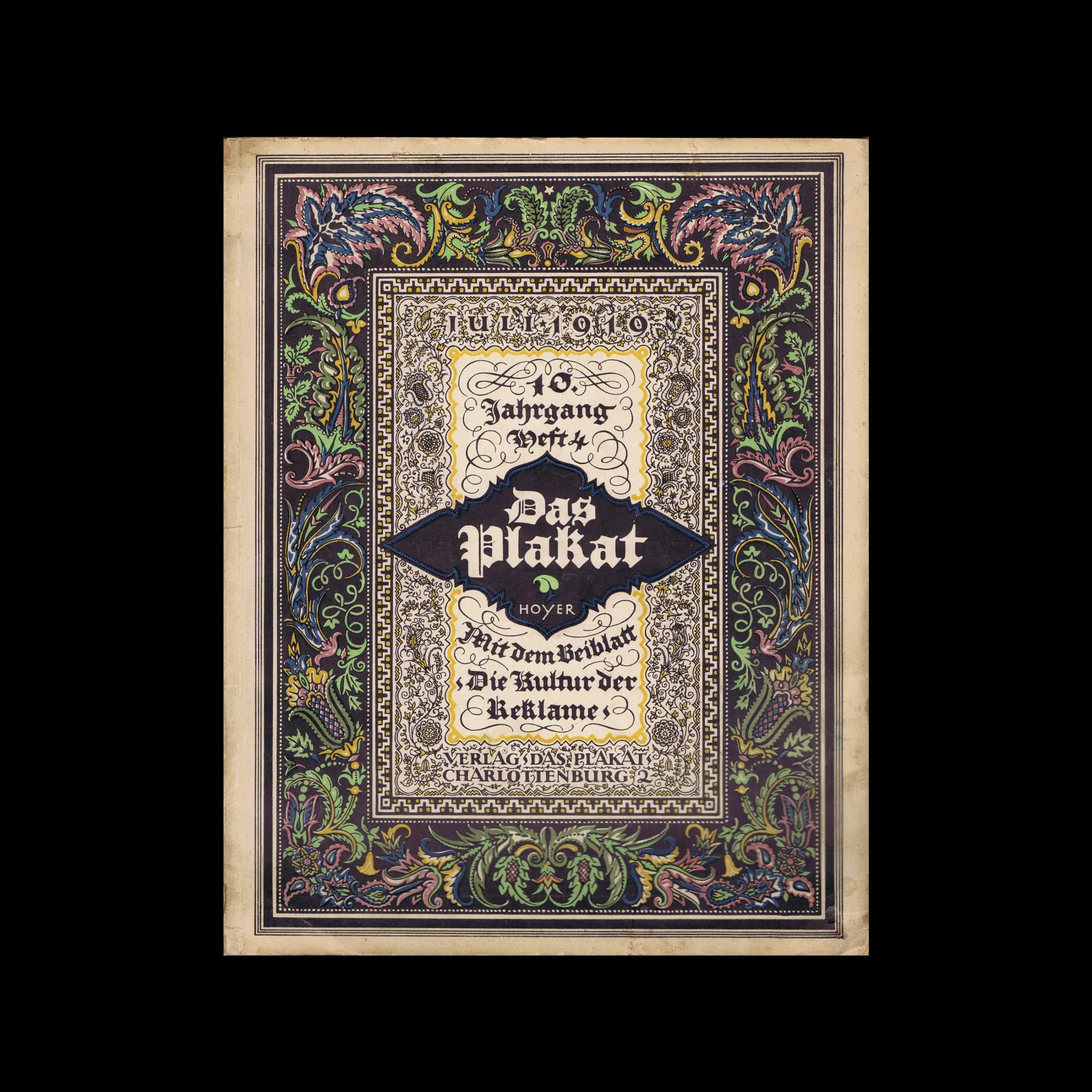 Das Plakat, Vol 10, No. 04, 1919