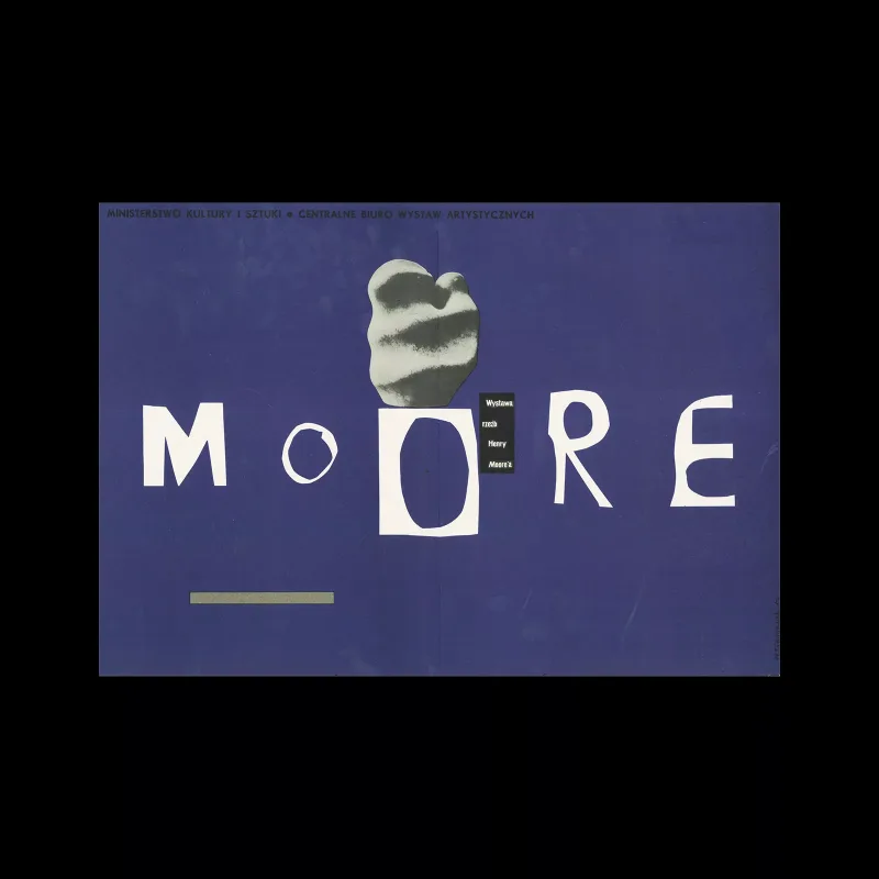 Moore, 1965 Reissue Poster. Designed by Henryk Tomaszewski