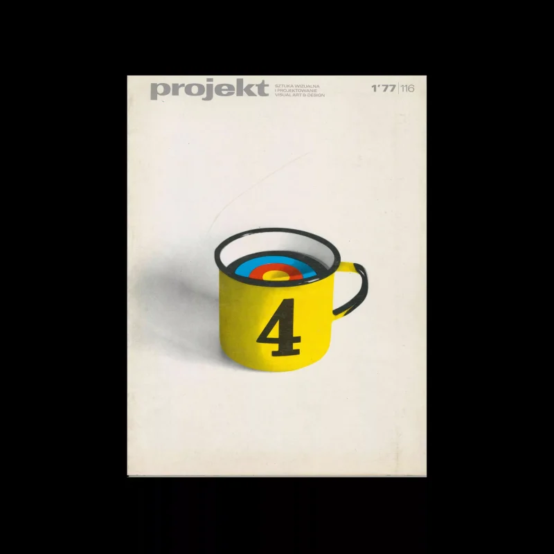 Projekt 116, 1, 1977. Cover design by Wojciech Freudenreich