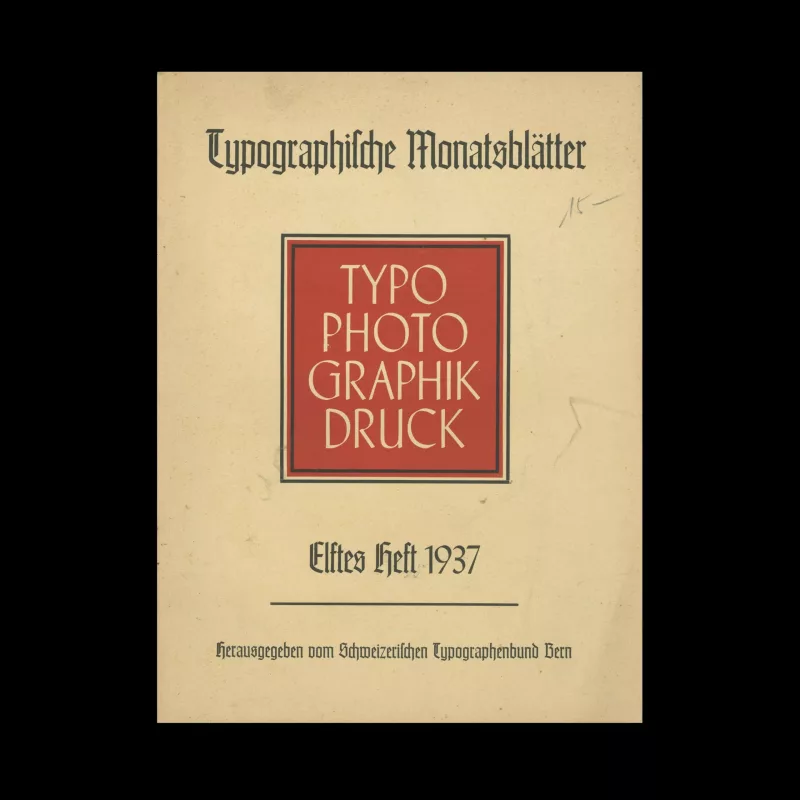Typografische Monatsblätter, 11, 1937