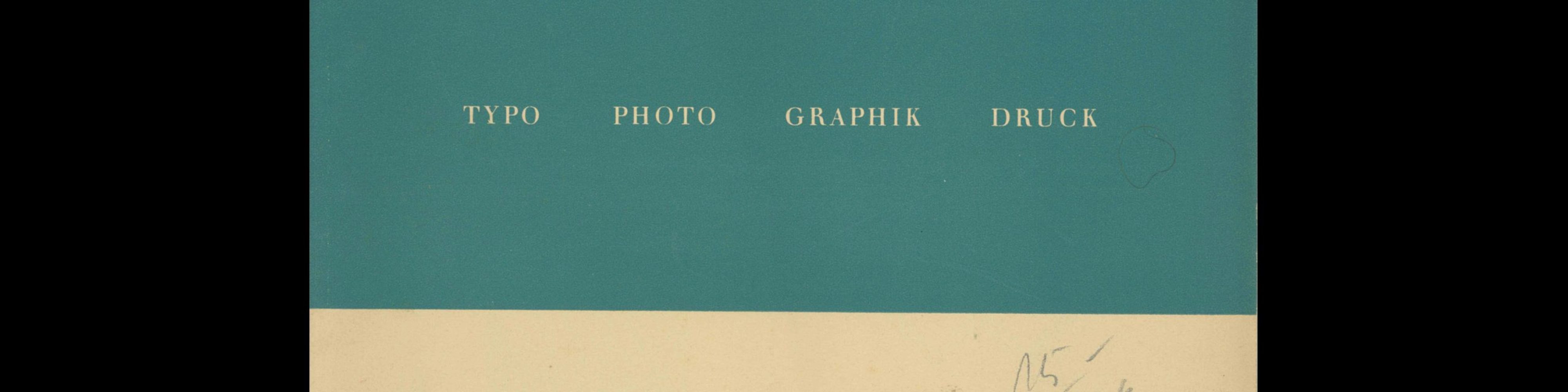 Typografische Monatsblätter, 1, 1942