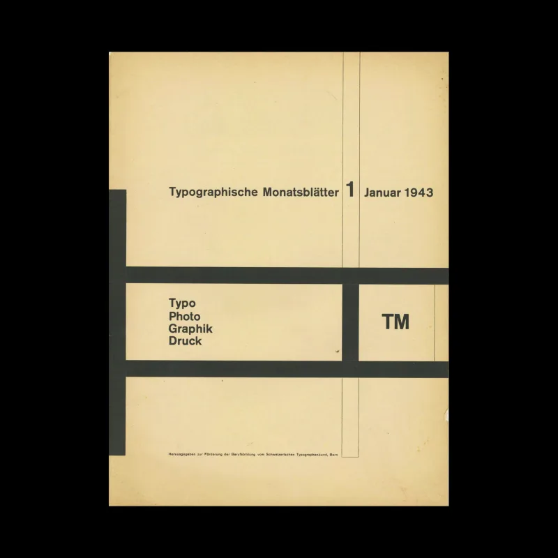 Typografische Monatsblätter, 1, 1943