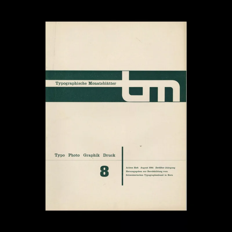 Typografische Monatsblätter, 8, 1944