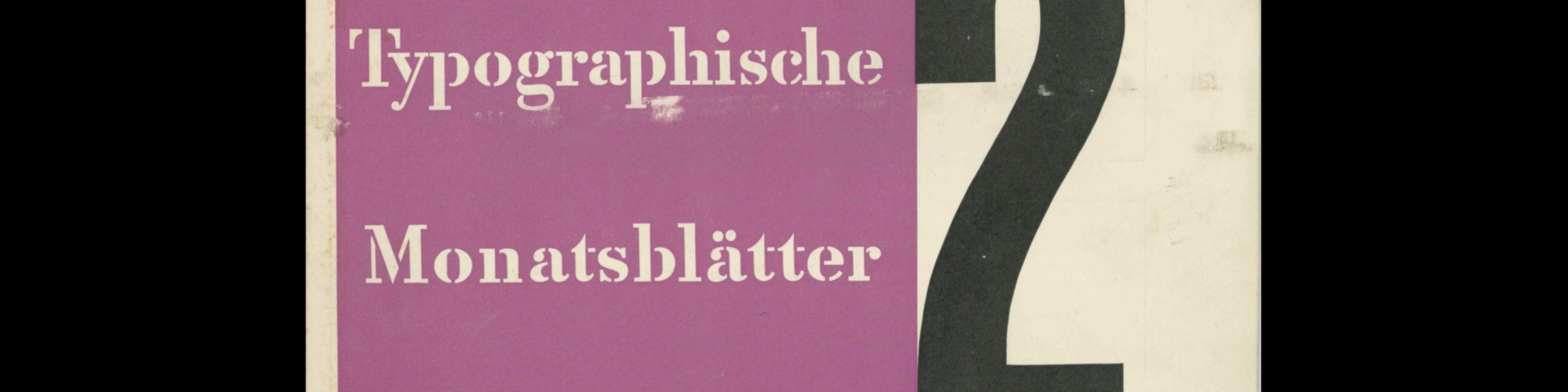 Typografische Monatsblätter, 2, 1946