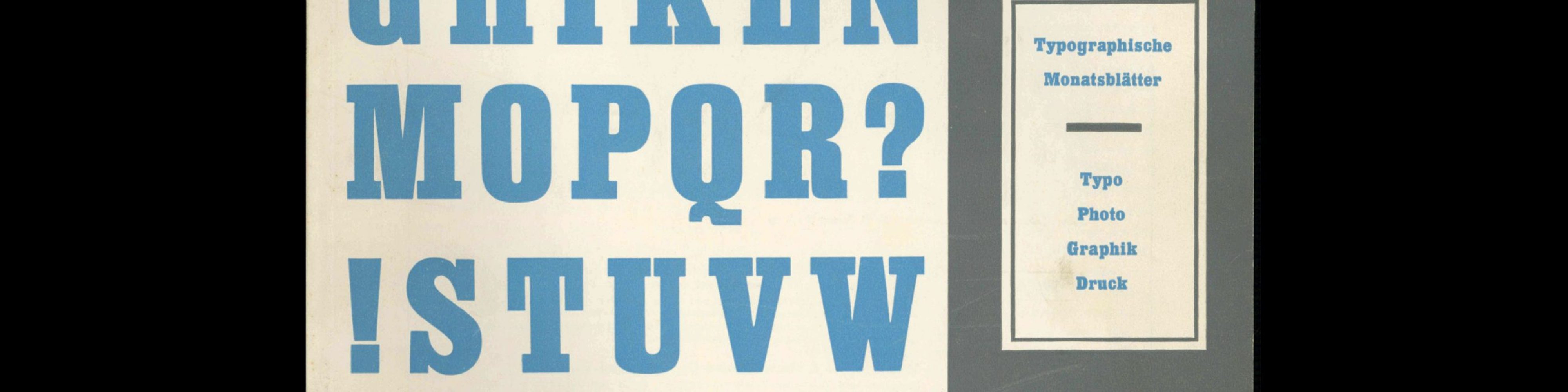 Typografische Monatsblätter, 10, 1947