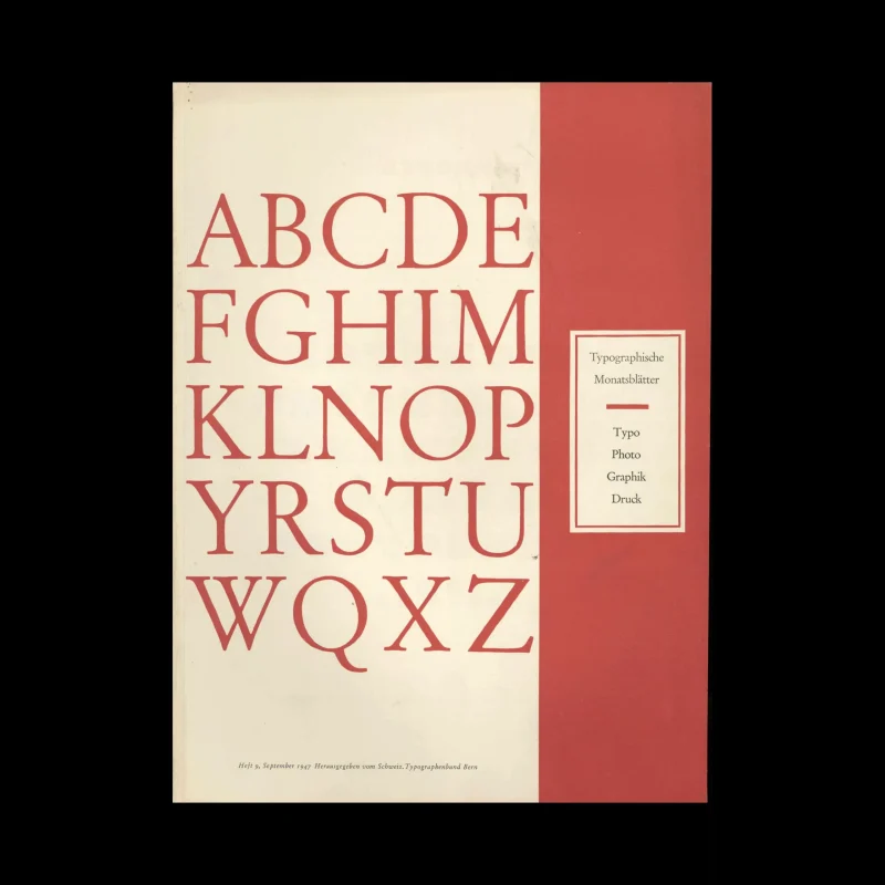 Typografische Monatsblätter, 9, 1947