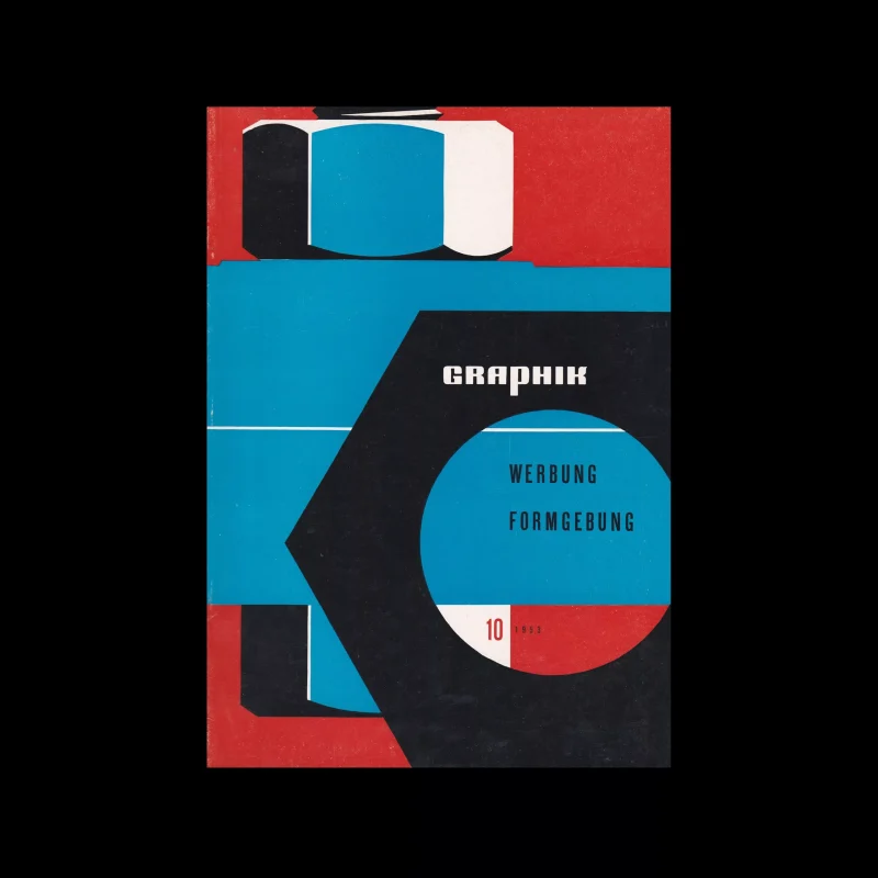 Graphik - Werbung + Formgebung, 10, 1953