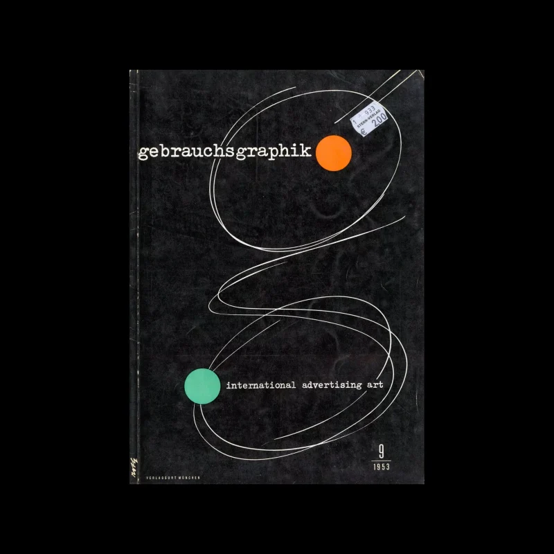 Gebrauchsgraphik, 9, 1953