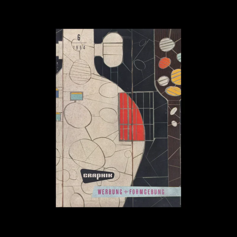 Graphik - Werbung + Formgebung, 6, 1954