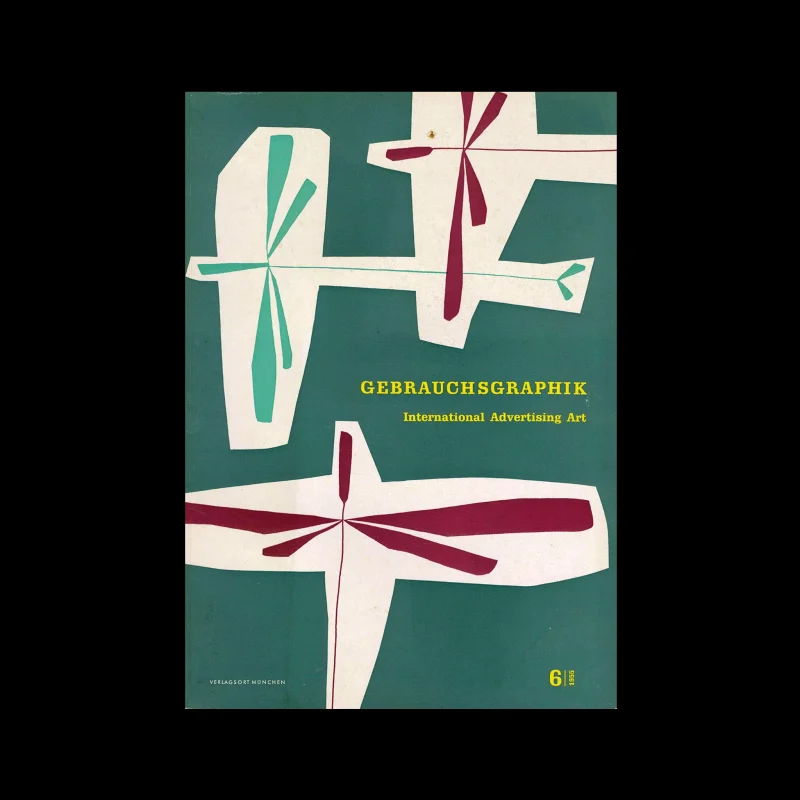 Gebrauchsgraphik, 6, 1955