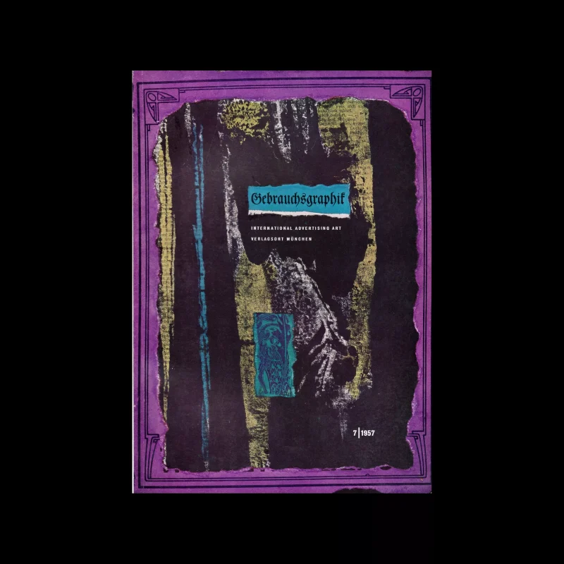 Gebrauchsgraphik, 7, 1957