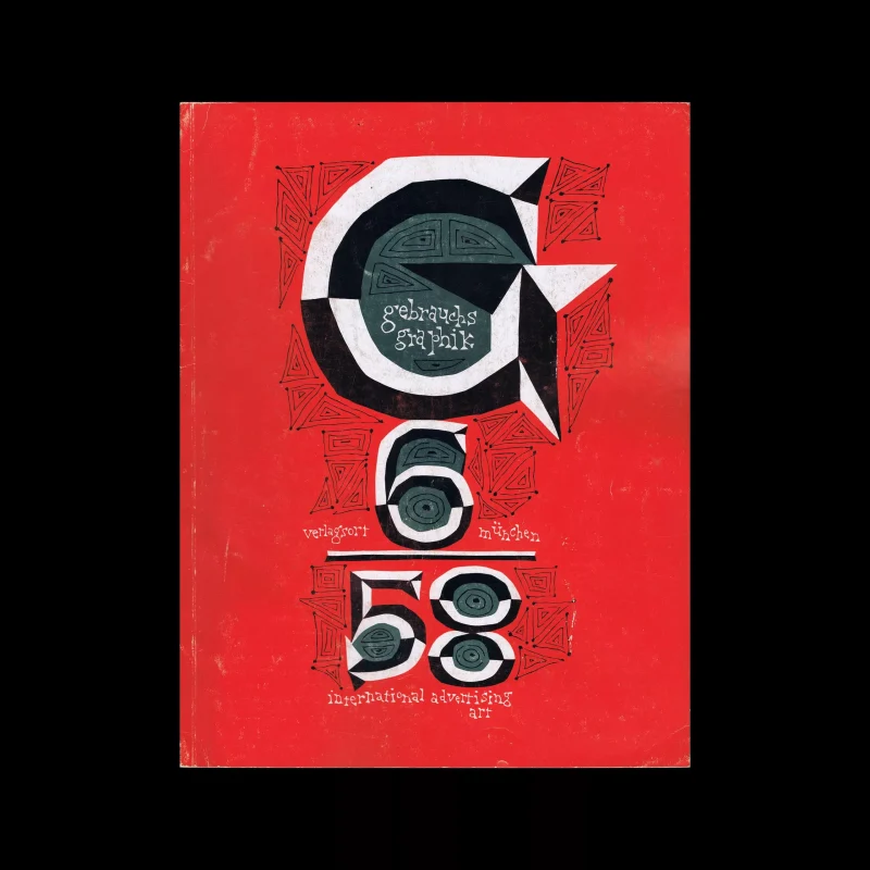Gebrauchsgraphik, 6, 1958
