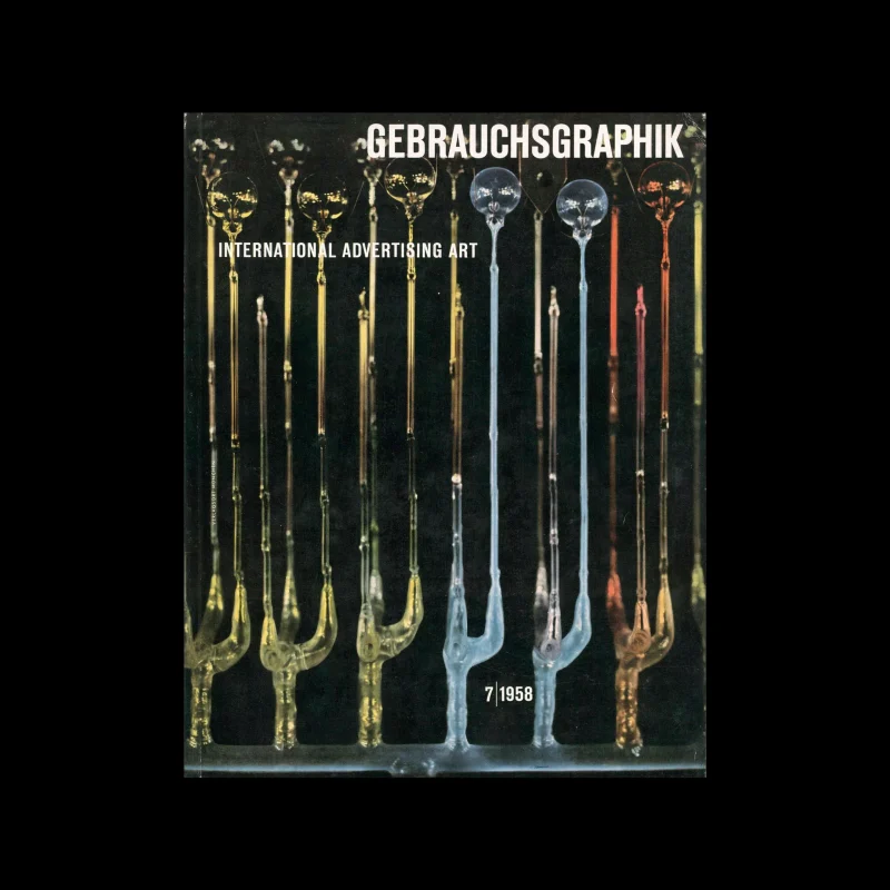 Gebrauchsgraphik, 7, 1958