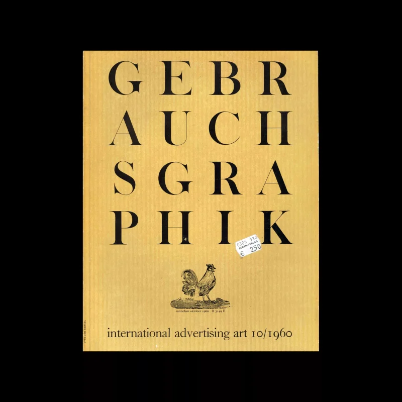 Gebrauchsgraphik, 10, 1960