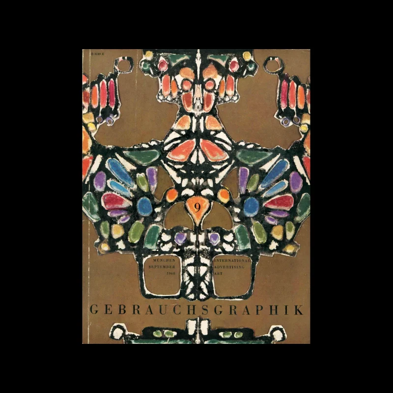 Gebrauchsgraphik, 9, 1960