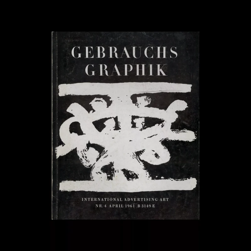 Gebrauchsgraphik, 4, 1961