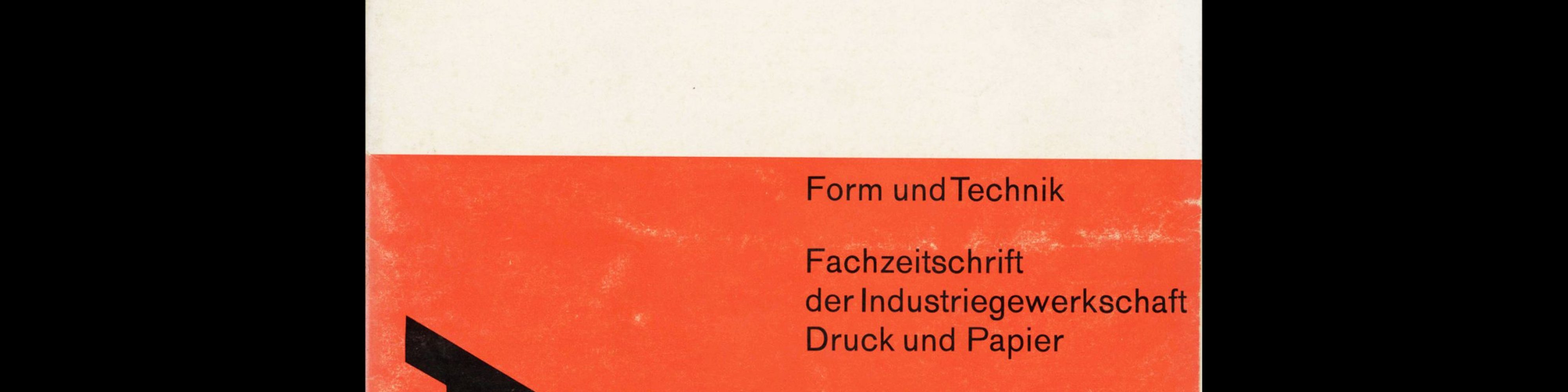 Form und Technik, 6, 1964
