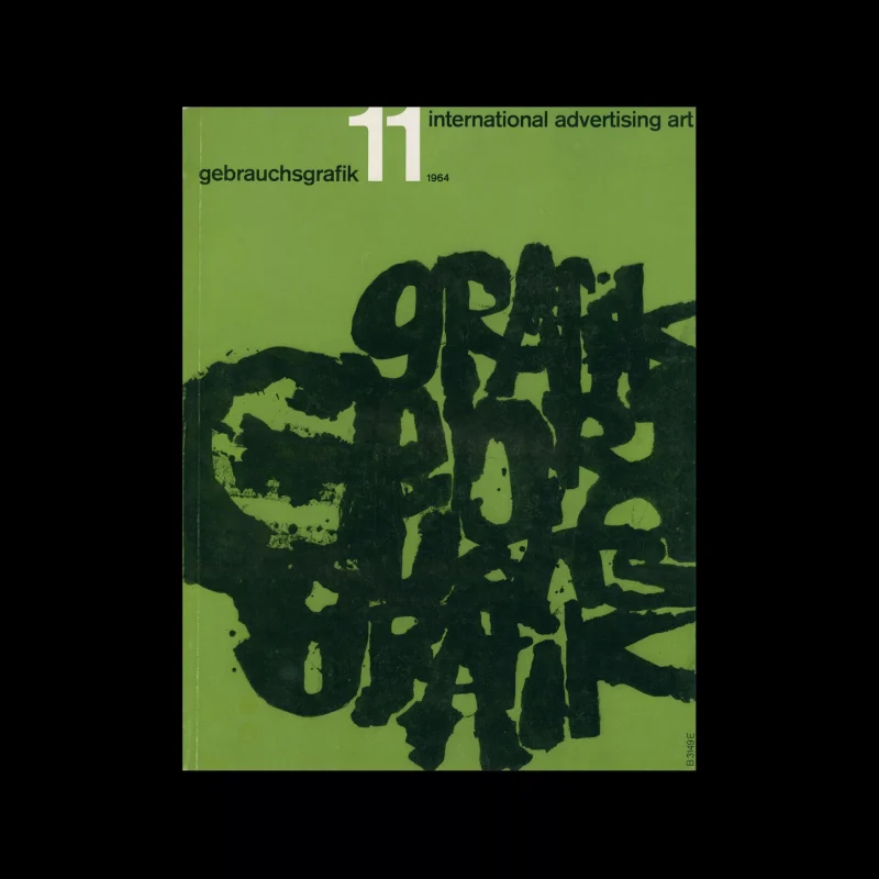 Gebrauchsgraphik, 11, 1964