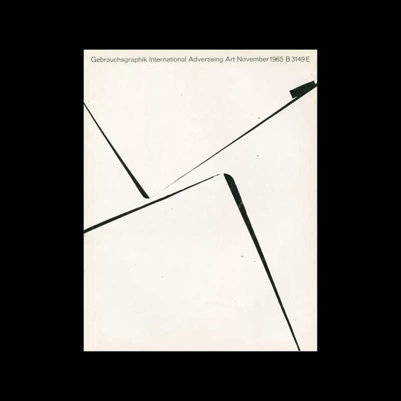 Gebrauchsgraphik, 11, 1965