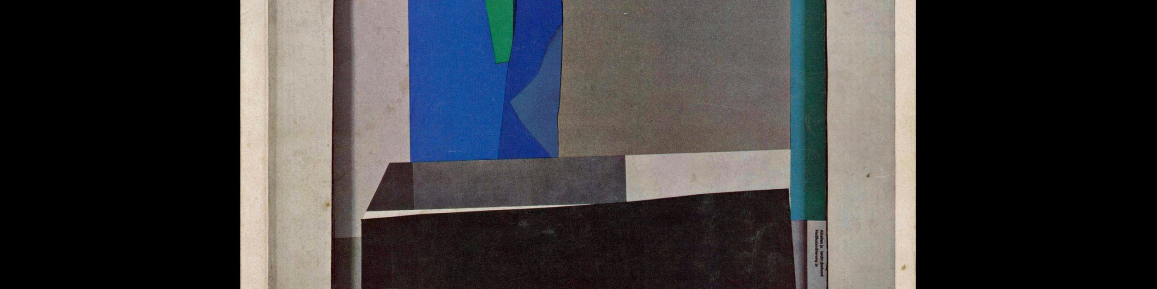 Gebrauchsgraphik, 3, 1965. Cover design by Klaus Warwas