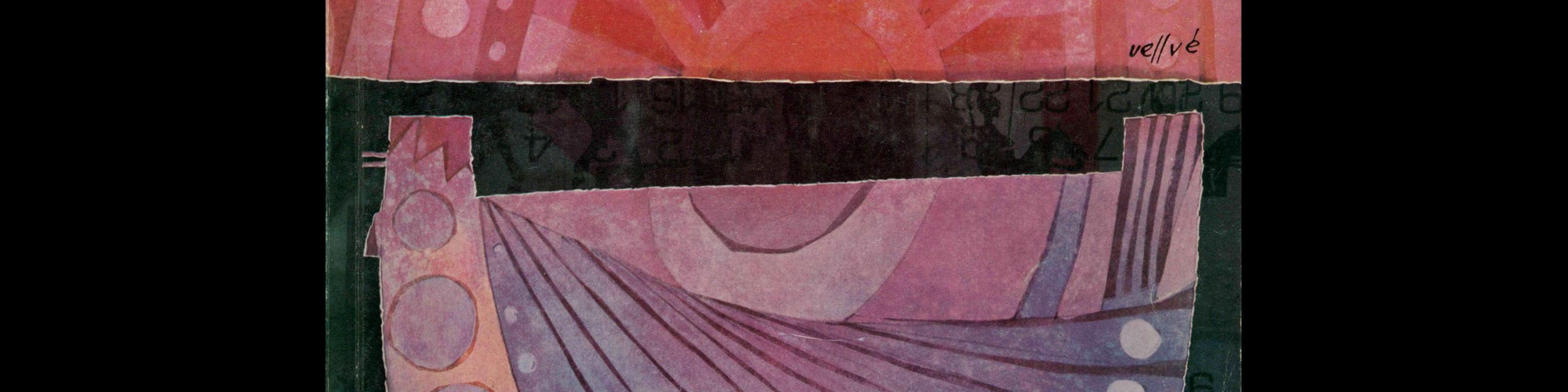 Gebrauchsgraphik, 8, 1965. Cover design by Tomás Vellvé