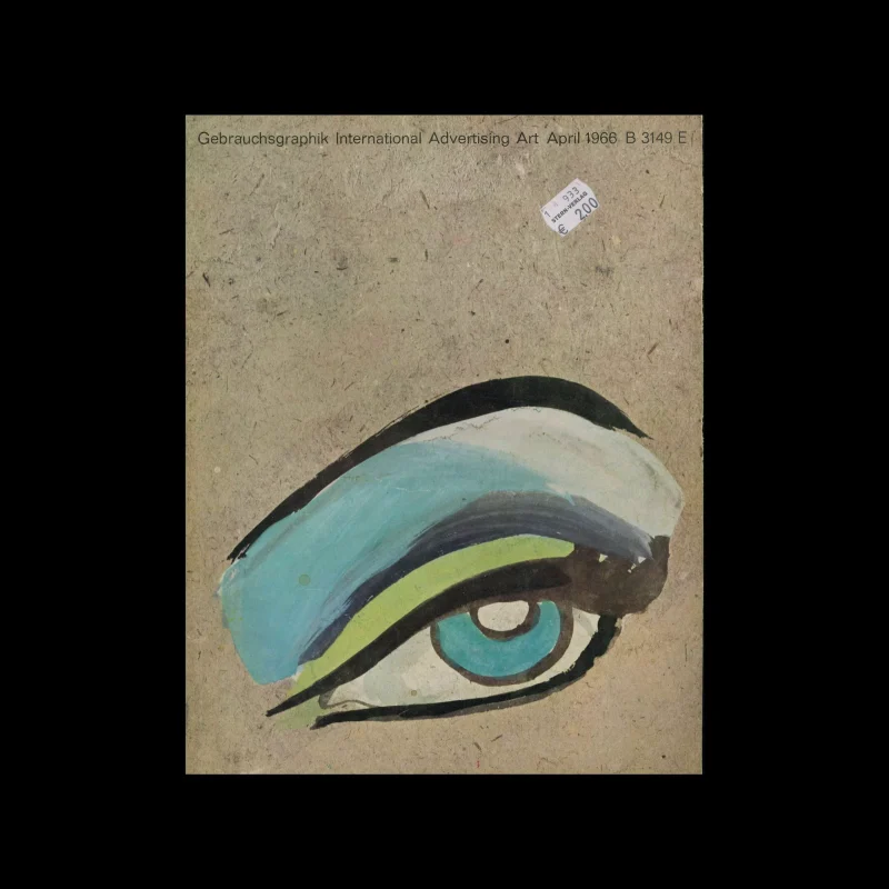 Gebrauchsgraphik, 4, 1966