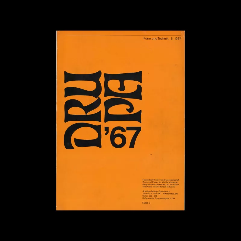 Form und Technik, 5, 1967