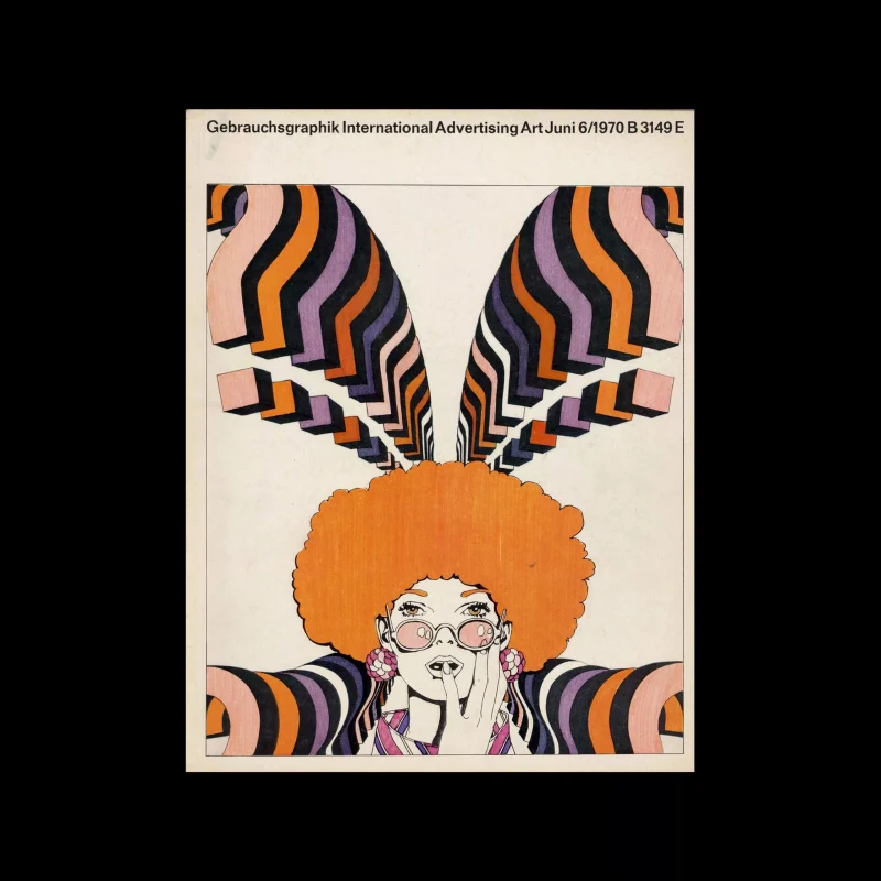 Gebrauchsgraphik, 6, 1970