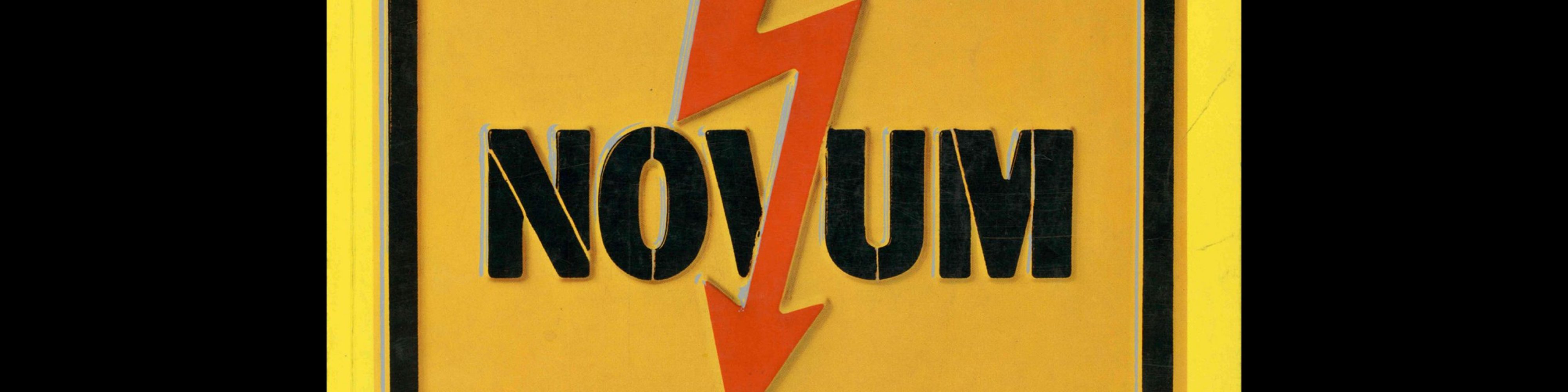 Novum Gebrauchsgraphik, 11, 1973. Cover design by Graphicteam Köln