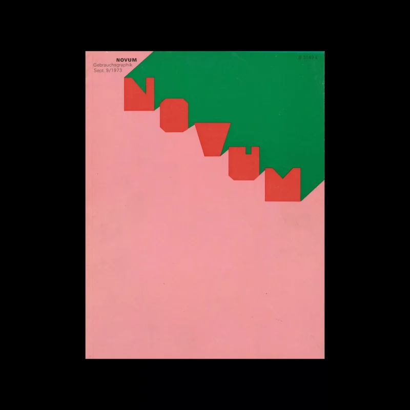 Novum Gebrauchsgraphik, 9, 1973
