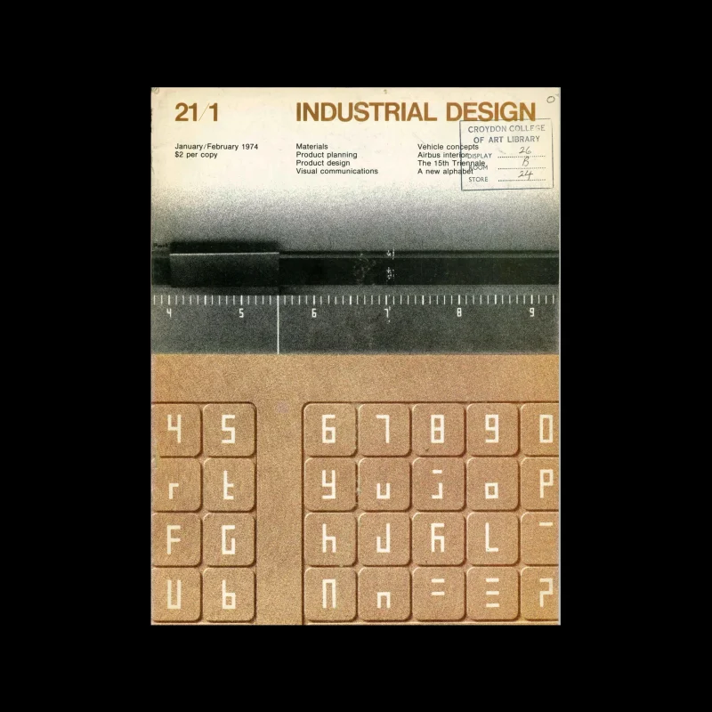 Industrial Design, January-February, 1974