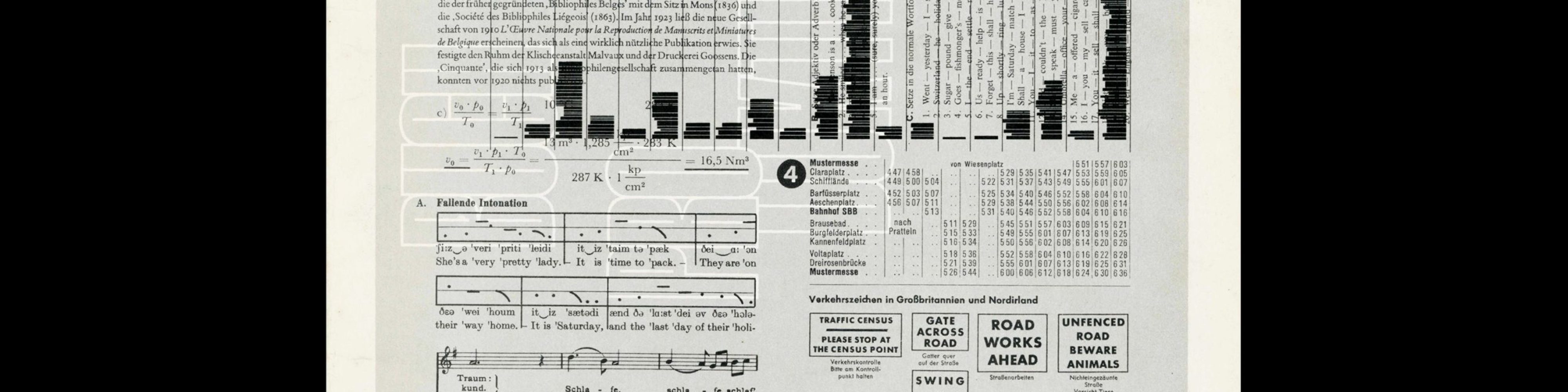 Typografische Monatsblätter, 5, 1976. Cover design by Heinrich Fleischhacker