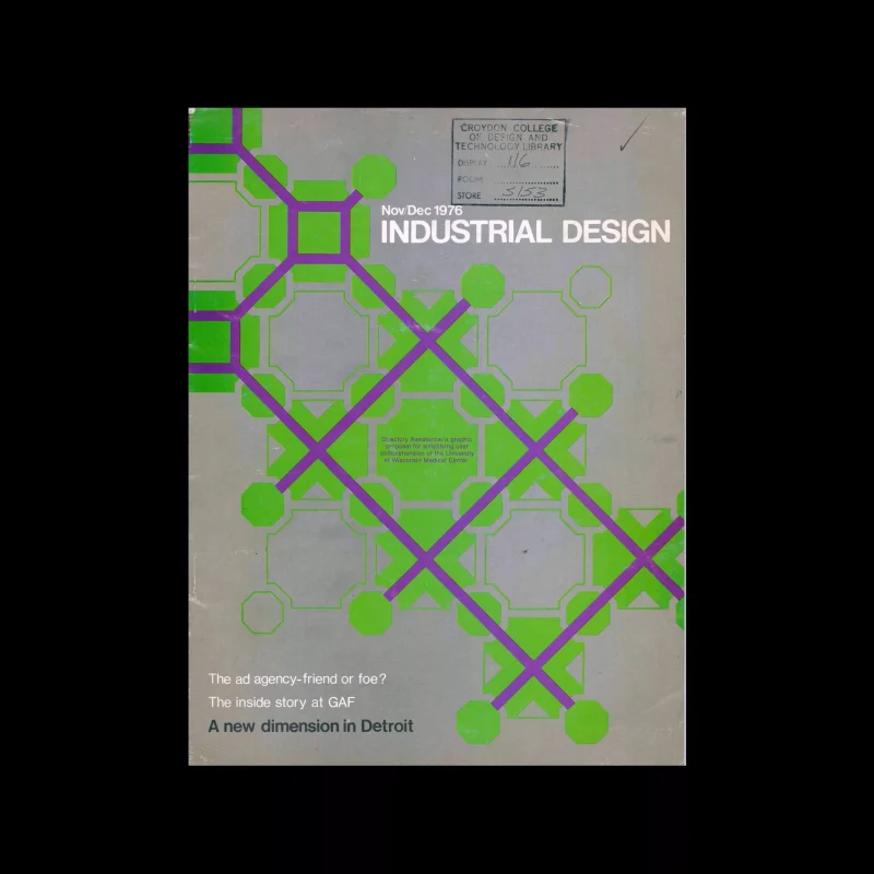 Industrial Design, November-December, 1976