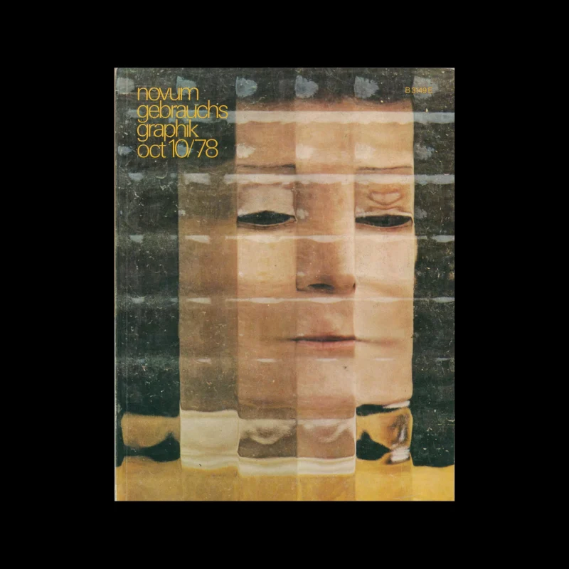 Novum Gebrauchsgraphik, 10, 1978. Cover design by Claude Baillargeon