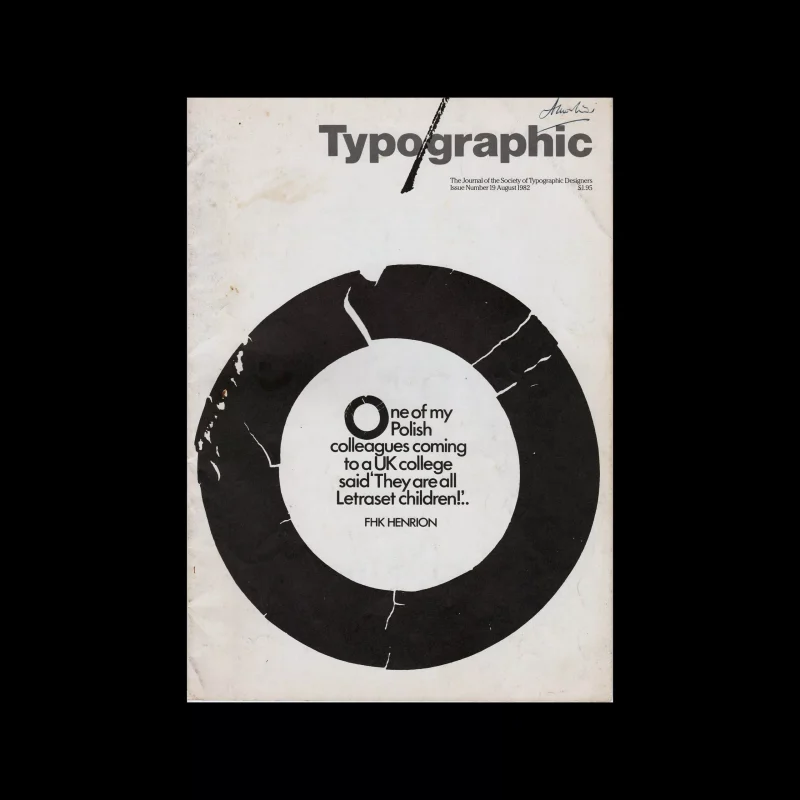 Typographic, 19, August 1982